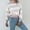 168#Pink, variant on Ftwytp Turtle Neck Jumpers for Womens Turtleneck Stripe Print Sweaters Cable Knit Long Sleeve Tops Tunic Chunky Jumper Ribbed Knit Winter Fall Pullover