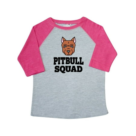 

Inktastic Dog Pitbull Squad Gift Toddler Boy or Toddler Girl T-Shirt
