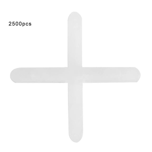 Tilers Plumber,2500Pcs Ceramic Tiler Plasitc Ceramic Tiling Tool Tile Leveling System Versatile Functionality