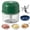 Green, variant on Electric Mini Food Chopper with Type-C Charging, 260ml Cordless Garlic Mincer and Onion Vegetable Cutter, Portable Food Processor for Baby Food