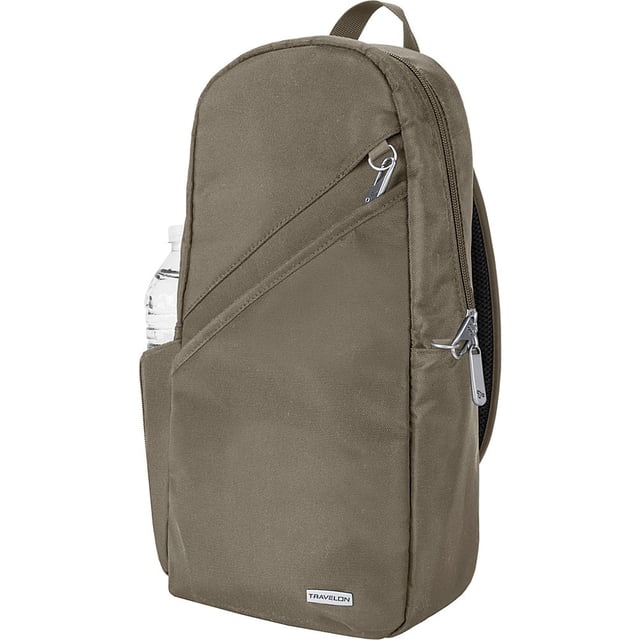 Bandolera Travelon Anti-Theft Classic Nuez moscada