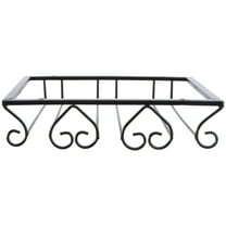 Hemoton Freestanding Wine Glass Rack Holder Tree Stand Black Cup Storage Organizer for Kitchen Bar