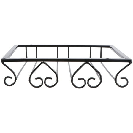 Hemoton Freestanding Wine Glass Rack Holder Tree Stand Black Cup Storage Organizer for Kitchen Bar