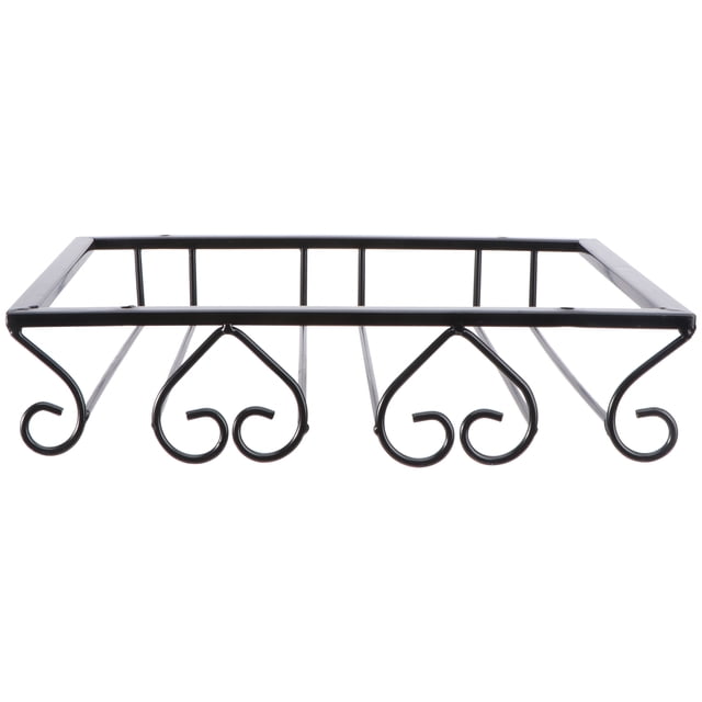 1 soporte colgante creativo para copas de vino tinto con forma de corazón (negro)