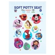 Jurassic World Soft Potty Training Seat for Toddlers with Hanging Hook, Fits Standard Toilets