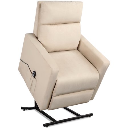 Lift Chairs Recliners, Electric Recliner Chairs for Adults, Heavy Duty Recliner Sofa for Seniors 330 lb Capacity with 2 Side Pockets, Fabric Power Lift Recliners for Elderly Big and Tall,