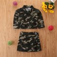 thumbnail image 2 of HIPYLO Little Girl Outfits 6 Month Girl Outfit Sweatsuits for Girls 10-12 Kids Camouflage Clothes Cotton Baby Clothes Black Baby Kids Gifts Boys, 12-18 Months, 2 of 9