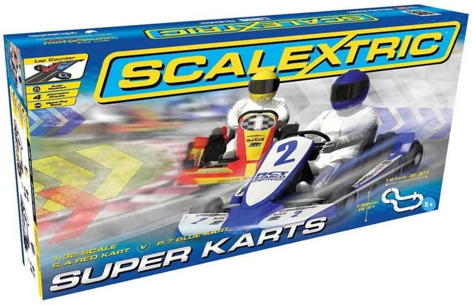 Scalextric Super Karts 1: 32 Scale Slot Car Playset, Mozambique | Ubuy