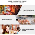 thumbnail image 4 of 1 Pc Glass Cake Bread Display Cover Dessert Cloche Practical Dish Cover, 4 of 9
