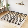 thumbnail image 4 of Modern Metal Bed Frame No Box Spring Needed/Reinforced Steel Structure withMetal Slats/Easy to Assemble/Under 12.8inch Storege Space/Anti Mattress Sliding/Noise Free, 4 of 8