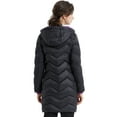 thumbnail image 3 of Orolay Women's Packable Down Jacket Light Winter Coat Contrast Hooded Puffer Jacket, 3 of 6