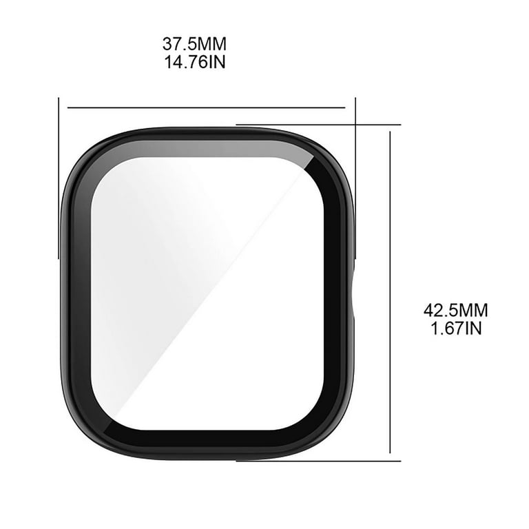 PC Protective Cover For Amazfit GTS 4 Mini Full Screen Protector Case Film  For H-uami Amazfit GTS4 Mini Protection Case Bumper 