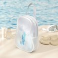 thumbnail image 4 of Leodye 1PCS Sac de Natation Séparation Sec Humide Sac de Lavage en PVC Sac de Rangement Imperméable Sac de Sport Sac de Plage Portable pour Femmes-14.17*9.06*2.95 Po, 4 of 8