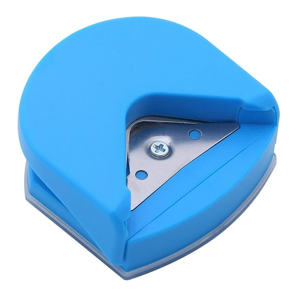 Perforadora de Papel para Esquinas Yotijar Minicortador de esquinas para manualidades DIY Azul