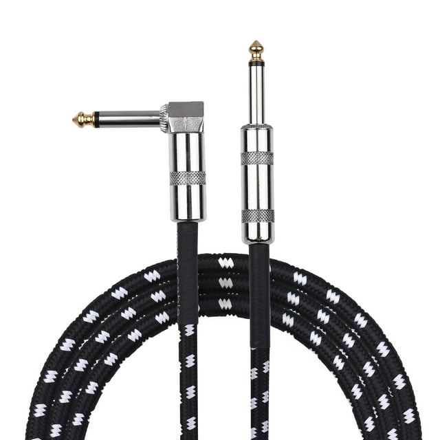 Amdohai Guitar Cable 6.35mm (1/4 Inch) TS Straight to Right