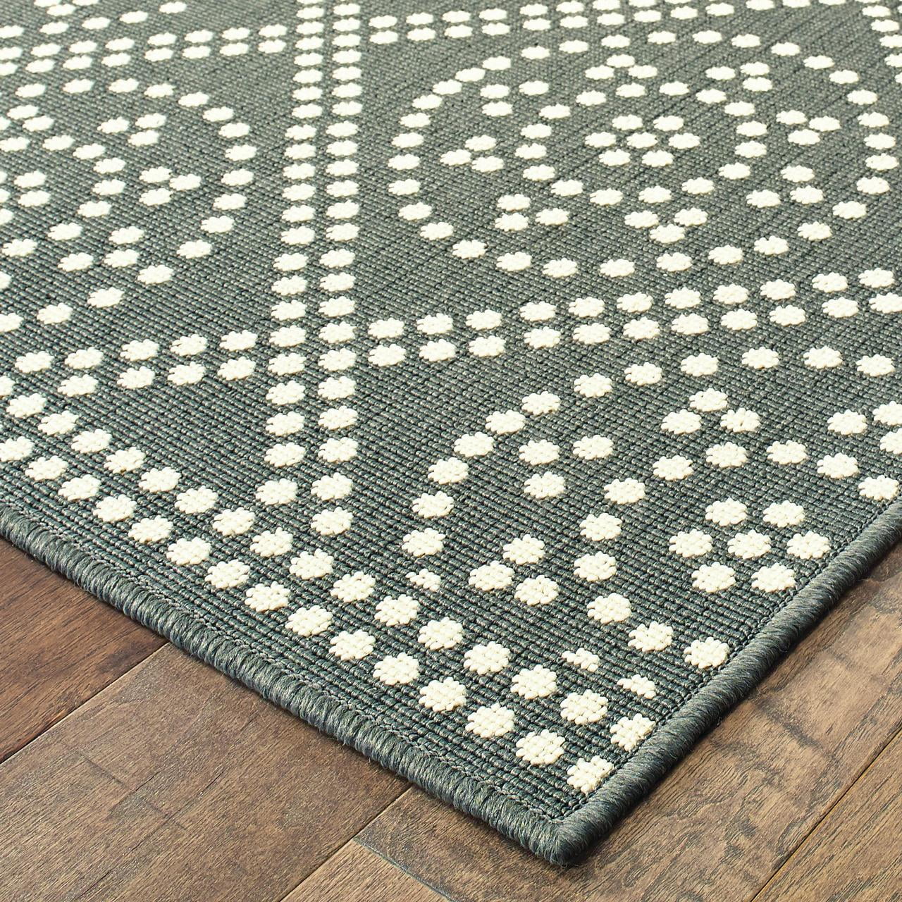 Avalon Home Mackinaw Medallion Trellis Indoor/Outdoor Area Rug