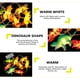 thumbnail image 4 of 1 Conjunto Lámparas de dinosaurios LED niños Dibujos animados de cadena luz decorativa luces de fiesta, 4 of 6
