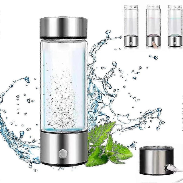 Hydrogen Water Bottle, Rechargeable Hydrogen Water Generator, Portable Hydrogen Water Ionizer Machine For Home Office Travel