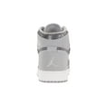 thumbnail image 4 of nike jordan kids air jordan 1 retro hi prem gg wolf grey/metallic silver/white basketball shoe 5.5 kids us, 4 of 5
