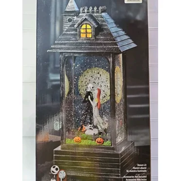 Disney The Nightmare Before Christmas Halloween Lantern with Lights & Music