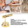 thumbnail image 4 of Lámpara de pared en miniatura para casa de muñecas elegante lámpara de pared para casa de muñecas con pilas base estable de metal LED para casa de muñecas 1/12 ANGGREK Otros, 4 of 8