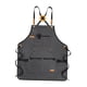thumbnail image 3 of Delantal de lona Strade Fareast Limited para barbacoa ajustable Negro, 3 of 8