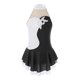 thumbnail image 3 of Vestido de Leotardos de Ballet para patinaje artístico para niñas, sin mangas, lentejuelas brillantes, decorado Floral, espalda hueca, traje de Ballet de salón, 3 of 5