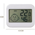 thumbnail image 3 of Digital Thermometer Hygrometer Indoor, Mini LCD Digital Thermometer Hygrometer, Accurate Room Thermomet-er and Humidity Gauge with Temperature Humidity Monitor for Greenhouse, Garden, Cellar (5Pcs), 3 of 10