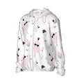 thumbnail image 2 of Balery Cute Poodle Dog Men's Women's UPF 50+ Sun Protection Lightweight Hoodie Performance Long Sleeve Shirt for Fishing Running-Large, 2 of 9