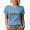 Baby Blue, variant on Texas, The Lone Star State Merch Gift, Tan T-Shirt, Large