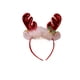 thumbnail image 2 of Billuyoard Diadema de cuerno de alce de Navidad, adorno de vestir para adultos y niños, adornos para la cabeza, suministros para fiestas, accesorios para Kits de decoración para fiestas Rojo Billuyoard HA069513-02, 2 of 6