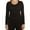 Black, variant on Terramar Women's Hottotties Thermolator Cloud Nine Scoop Top, Black, XLarge