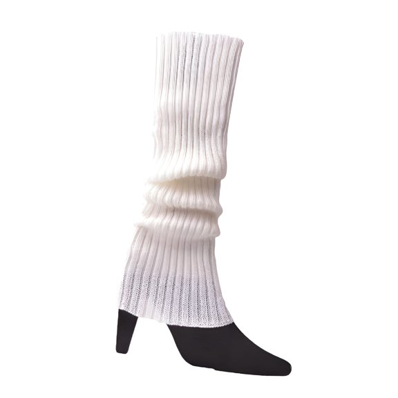 TELOLY 80s 90s Leg Warmers for Women Neon Ribbed Leg Socks Stylish Accessories Colorful Fluorescent Wool Knitted Sock Sleeves Mint Tube Socks Youth Baseball Socks Womens Socks Toddler Aloe Socks