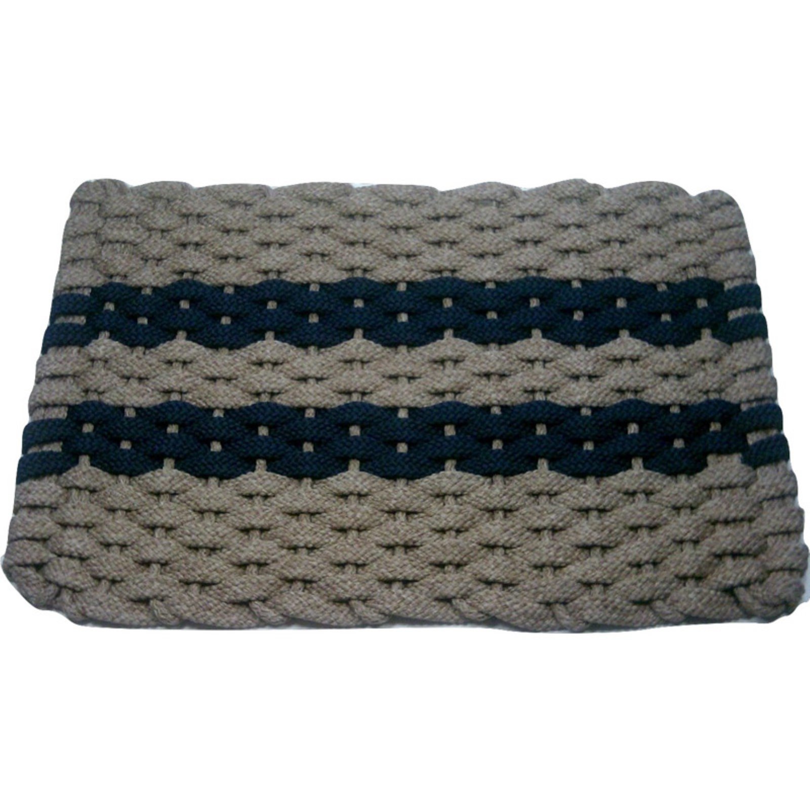 Rockport Rope Striped Indoor/Outdoor Door Mat