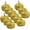 Gold, variant on Yihuala 12Pcs Artificial Pumpkins Realistic Pumpkins for Christmas Thanksgiving Party Holiday Wedding Decorations