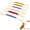 Colorful, variant on Beige Oversized Cat Cotton Swab Toy, Polyester Wool Felt Photo Prop And Interactive Play Accessory For Cats Beige