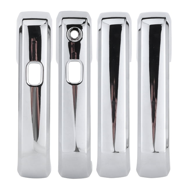 Embellecedor de Manija de Puerta Exterior Jadeshay 4 Uds. Asistente Exterior Inteligente Cromado