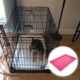 thumbnail image 1 of GOOHOCHY Dog Kennel Replacement Tray Plastic Pink Simple and Generous Design 1Pack, 1 of 8