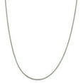 thumbnail image 1 of 925 Sterling Silver 1.25mm Round Box Chain 24 Inch, 1 of 5