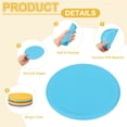 thumbnail image 3 of Uxcell Flying Disc, Soft Silicone Colorful Flying Disk Flyer for Outdoor Sports Training Playing Lawn Game Blue, 3 of 5