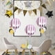 thumbnail image 5 of ColoMX 10pcs fiesta de fiesta decoración redonda de aluminio balón globo a rayas, 5 of 7