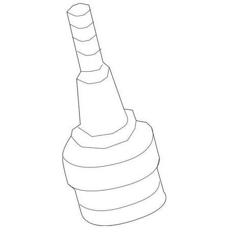 Genuine OE Audi Lower Ball Joint - 80A-407-689-C