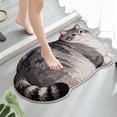 thumbnail image 6 of Cute Cat Shaped Floor Mat – Soft Non-Slip Absorbent Rug for Bathroom, Entryway & Balcony, Fluffy & Easy Clean, 6 of 6