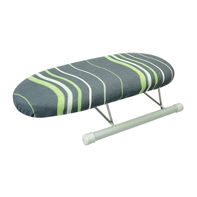 DOLITY Planche à Repasser Pliable Type Planche à Repasser de Table pour Dortoir Ménage Voyage Motif Ondulé