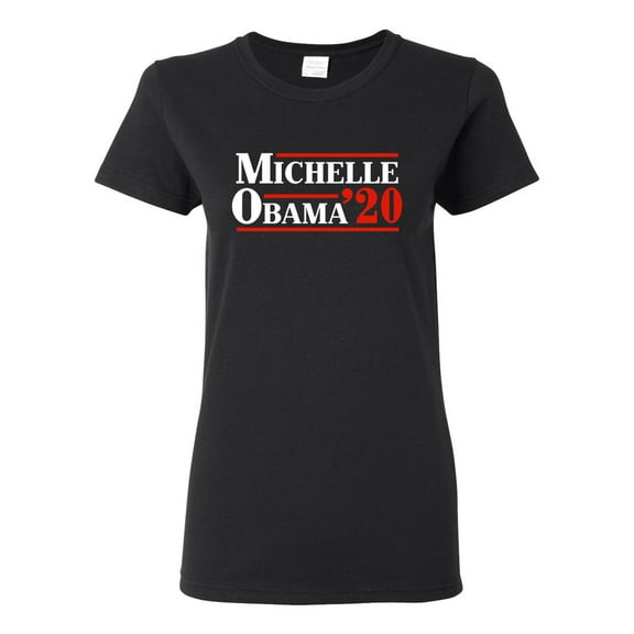 Ladies Michelle Obama '20 First Lady President Political DT T-Shirt Tee