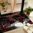thumbnail image 2 of JML Doormat, Quick-Dry Microfiber Fabric & Non-Slip Rubber Backing Door Mat - Super Absorbent, Floor Mat for Bathroom/Kitchen, (16"x24") - Ideal Housewarming Gift, Dark Fantasy Dragon Art, 2 of 6