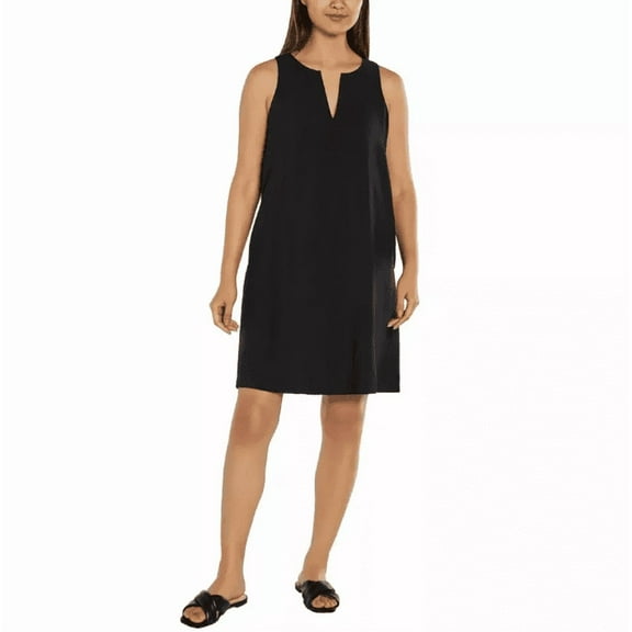 Banana Republic Women's V-Neck Sleeveless Cocktail Dress, Black, Small