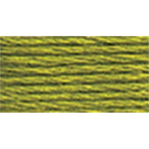 DMC 6-Strand Embroidery Cotton 8.7yd-Moss Green, Pk 12, DMC