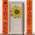 thumbnail image 3 of Artificial Sunflower Wreath for Front Door,Yellow Sunflower Daisy Wreath with Lovely Bee for Window Wall Hanging Decor Summer-Fall Wreaths Christmas Festival Wedding Indoor Outdoor Decor(13.78in), 3 of 7