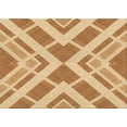 thumbnail image 1 of Ahgly Company Indoor Rectangle Patterned Macaroni and Cheese Yellow Area Rugs, 5' x 8', 1 of 6